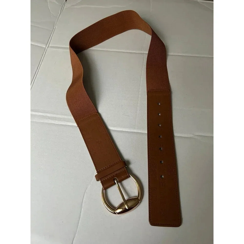 Nine West Brown Belt Elastic L/XL